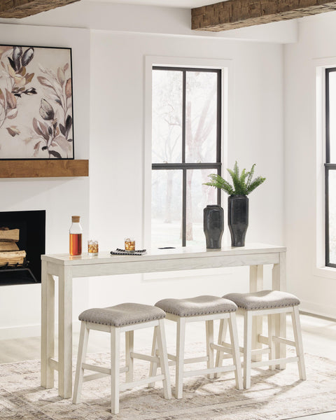 Robbinsdale Counter Height Dining Table and 3 Barstools Set