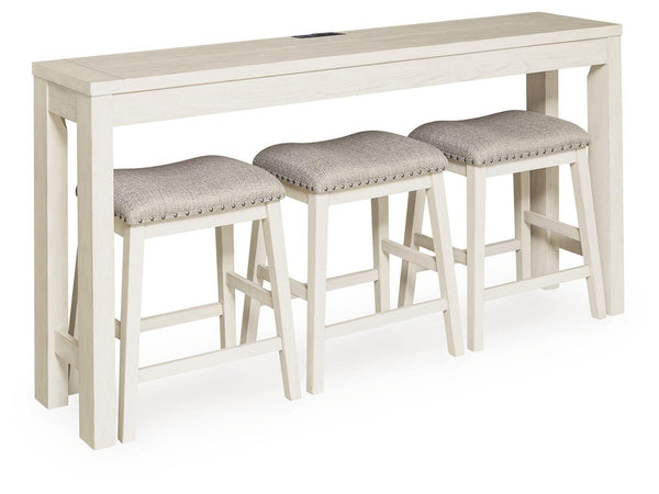 Robbinsdale Counter Height Dining Table and 3 Barstools Set