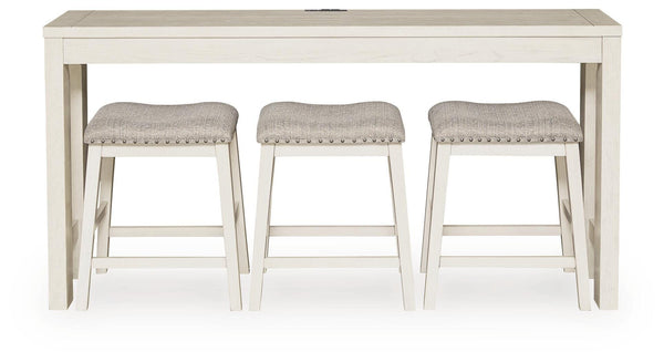 Robbinsdale Counter Height Dining Table and 3 Barstools Set