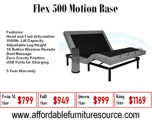 Flex 500 Motion Bed Base
