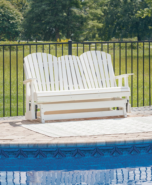 Hyland wave Outdoor Glider Loveseat
