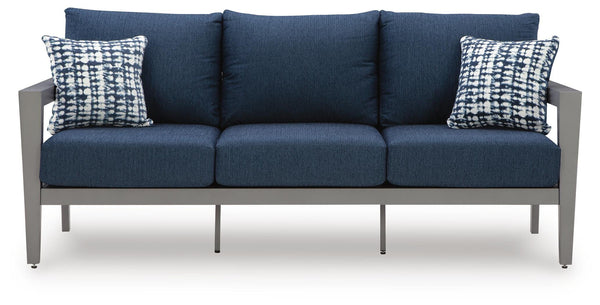 Gali Outdoor Sofa/Chairs/Table Set (Set of 4)