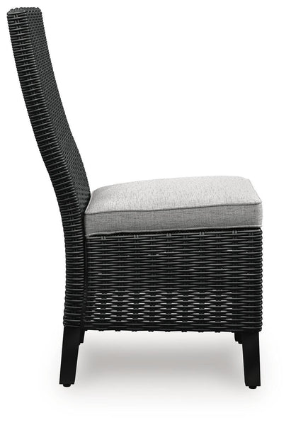 Beachcroft Outdoor Side Chair with Cushion (Set of 2)