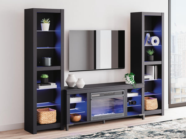 Cayberry Entertainment Center with Electric Fireplace