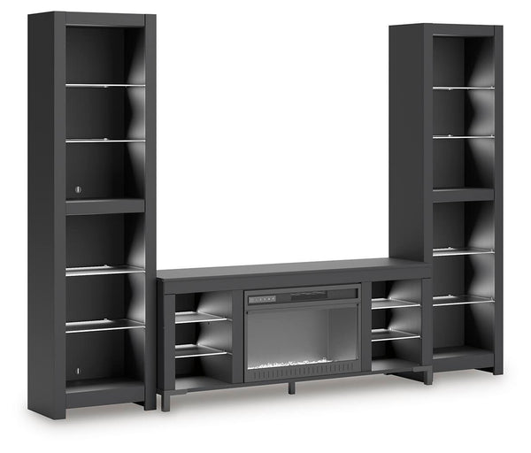 Cayberry Entertainment Center with Electric Fireplace