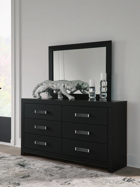 Maeling Dresser and Mirror