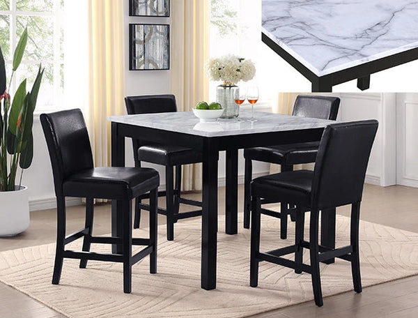 Lennon 5-Piece Counter Height Table Set