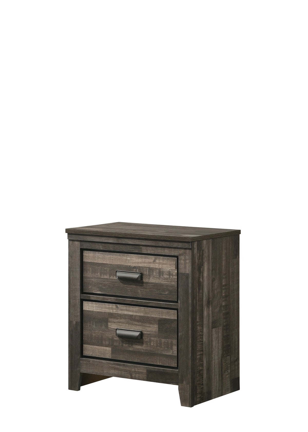 Crown Mark Furniture Carter 2 Drawer Nightstand in Brown image