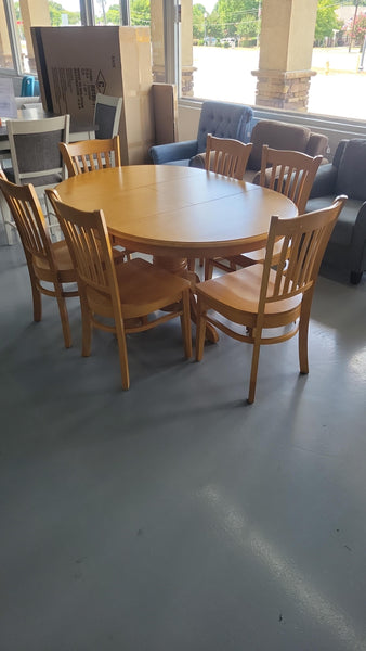 Clearance Solid Oak Dining Set