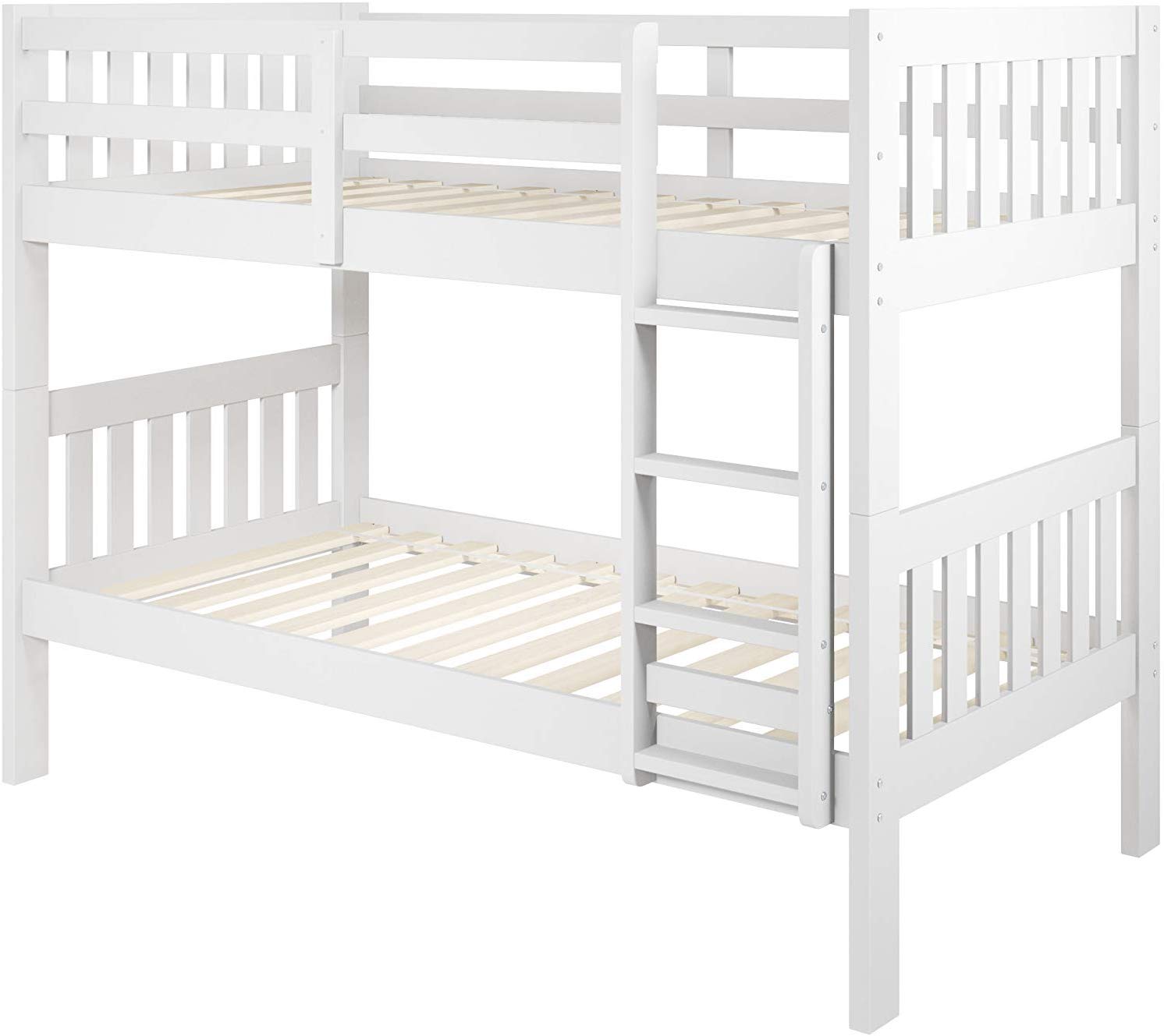 Twin/Twin Size Bunk Bed White