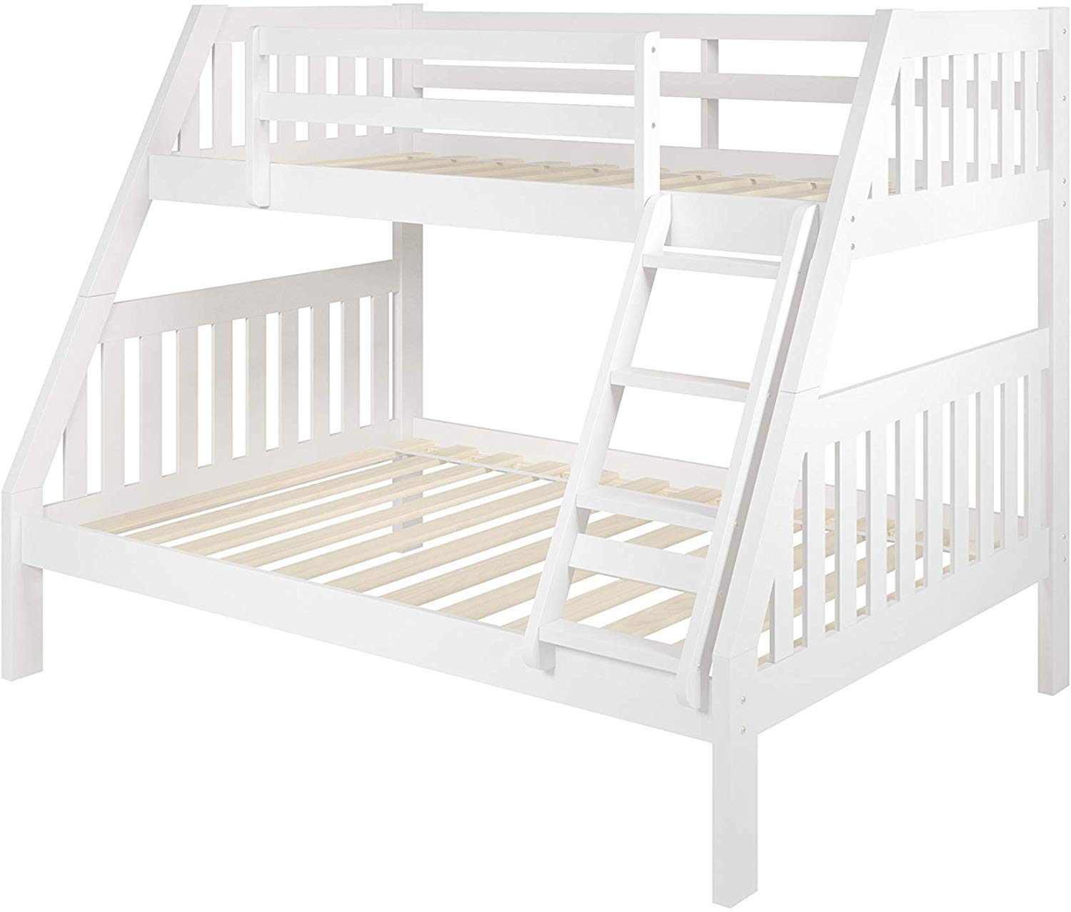 Twin/Full Size Bunk Bed White