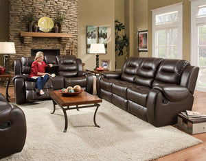 Jamestown Reclining Sofa and Loveseat