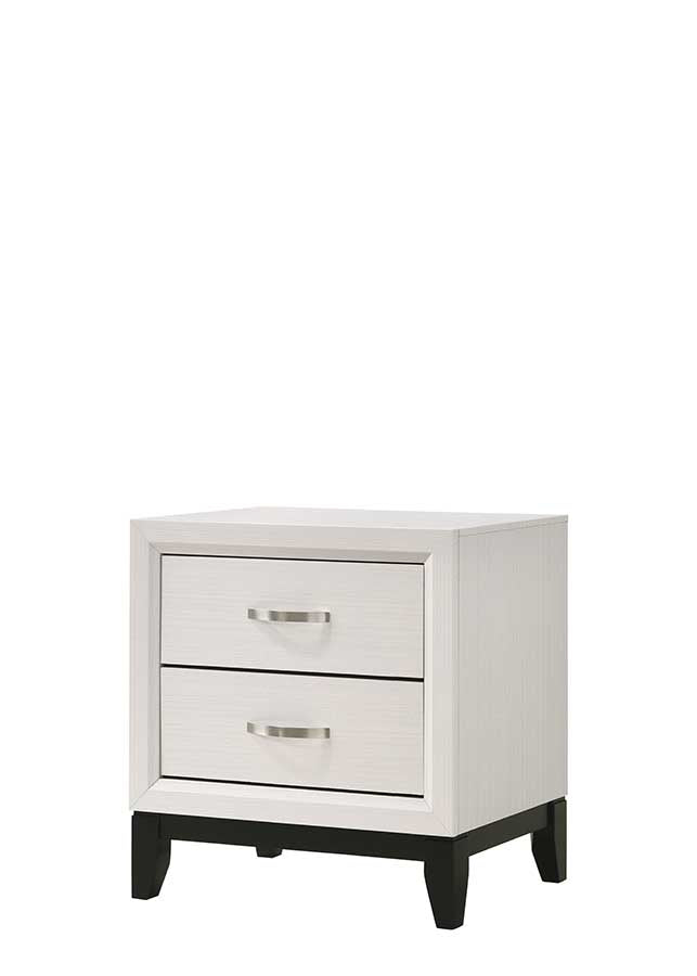 Akerson Nightstand White