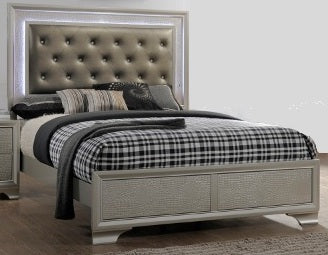 Lyssa Silver Bed