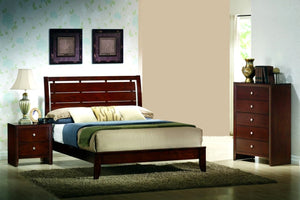 Evan Cherry 3 Piece Bedroom Set